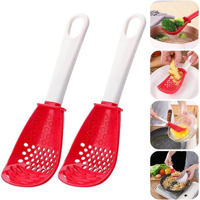 Dinnerware Set Scoop Strainer Kitchen Colander Soup Drains Filter Tool Pasta Shovel Cooking Hot Tableware,Cutlery Set,Ceramic Plates,Porcelain Bowls,Stainless Steel Utensils,Flatware Set,Kitchen Dini
