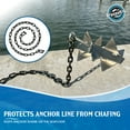 thumbnail image 5 of WAVESRX Stainless Steel Black Anchor Chain 4 FT x 1/4" for Boats, Jet Skis & PWCs, 5 of 5