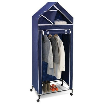 Honey Can Do Portable Storage Closet in Blue