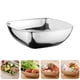 thumbnail image 2 of 1pc Fruit Rice Bowl Sano Sano de acero inoxidable Ensalada Ensalada Tazón a prueba de roturas, 2 of 8