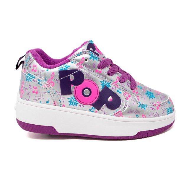 Tenis Patín Pop By Heelys Plata Talla 18 Pop By Heelys HES10301S9C