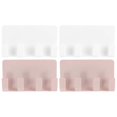 thumbnail image 3 of Wall-Mounted Holder Phone Holder For Wall Smartphone Charging Support White 12X7X1.3cm 4Pcs, 3 of 4