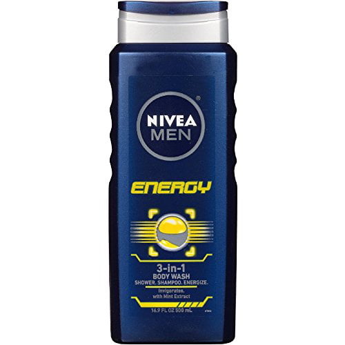 Zwakheid vers Aangepaste Nivea For Men Energy 3-in-1 Body Wash - 16.90 oz - Walmart.com