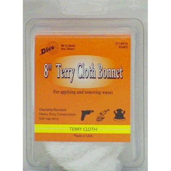 Dico Terry Cloth Bonnet 8 "