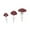 outdoor patio decor, variant on 3Pc Glow-In-The-Dark Red Mushroom Garden Decor - Luminous Miniature Yard, Patio, Fairy Garden, Outdoor, Indoor Decorative Stakes For Landscape, Lawn, Home Accent, Party, Festival,