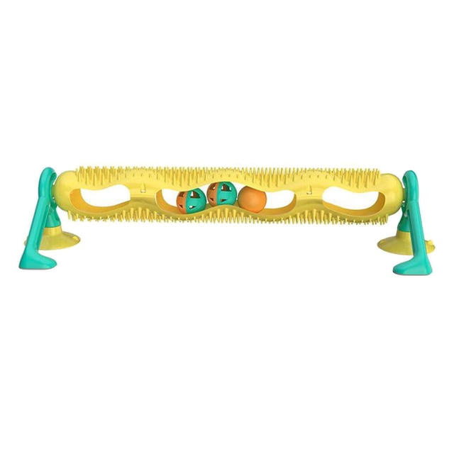 Pista de plástico para gatos Yuyangstore Juego interactivo bola de entrenamiento de gato