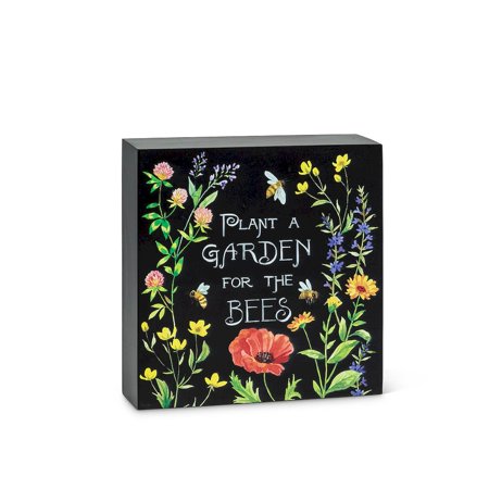 Bee Block Sign Garden For Bees Block Block Sign | Walmart Canada