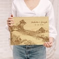 thumbnail image 2 of Darling Souvenir Personalized Engraved Laser Cut Wedding Guest Book Wooden Cover Sign-in Book Registry Guestbook Scrapbook-TN, 2 of 7