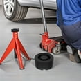 thumbnail image 4 of ETHZZLE 2Pcs Universal Rubber Jack Pads for Floor Jack and Trailer Stabilizer in Black, 4 of 8