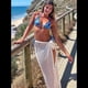 thumbnail image 4 of Conjunto de Bikini de Dos Piezas para Mujer, Estilo Crochet, con Aberturas, para Playa S, 4 of 9