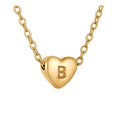 thumbnail image 1 of SIfdSeng 26 Collier Alphabet en Forme de Cœur Initiale pour Femmes Colliers en Acier Inoxydable pour Femmes A Z 26 Alphabet Initiale Colliers en Or pour Femmes Filles, 1 of 5