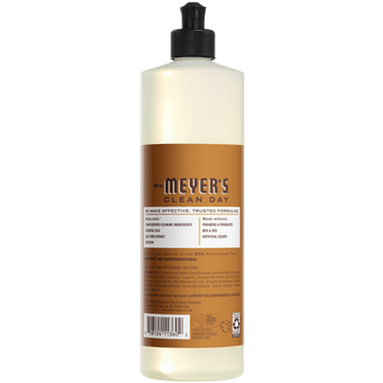 Mrs. Meyers Liquid Dish Soap, Acorn Spice, 16 Oz (Pack - 3)
