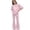 Pink, variant on Girls Clothes 2 Piece Cute Bow Print T-Shirt Tops & Flare Pants Spring Summer Outfits Teen Tween Girls Fashion Clothing Sets (Green, 9-10 Years)