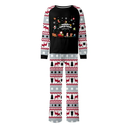 

Yubatuo Christmas Pajamas Family Christmas Pajamas Matching Sets Family Matching Pajamas Set Xmas Sleepwear Christmas Jammies Christmas Pjs Sets for Women Men Boy Girl Best Christmas Gift