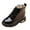 Black, variant on Krdevn Durable Kids for Boys and Girls Short Boots with Warm for Cold Weather Comfortable Footwear,Toddler Girl Shoes,Boys Shoes,Size:3.5-4 Years