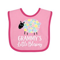 Inktastic Grammy Grandchild Lamb Boys or Girls Baby Bib