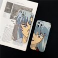 thumbnail image 3 of Pareja Inuyasha Media Cara Animación De Dibujos Animados De Silicona A Prueba De Golpes Funda Para iPhone 14 13 12 11 Pro Max 14Plus iPhone11 Cubierta, 3 of 4