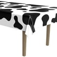 thumbnail image 2 of 12 Pack Beistle Cow Print Party Tablecover, 2 of 2