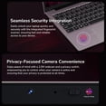 thumbnail image 7 of 15.6" IPS FHD Gaming Laptop 32GB DDR5 RAM 1TB SSD AMD Ryzen 7 6800H (8 Cores, Beat i7-12700H, Up to 4.7GHz) AMD Radeon 680M GPU with 100W Type-C Backlit Keyboard 180° Viewing RoseGold, 7 of 7