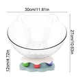 thumbnail image 3 of Fiudx Cama Cápsula Espacial, Caseta Transparente para Gatos con Pelota Giratoria, Diseño Transpirable para Mayor Comodidad, Base de Succión Resistente para Mayor Estabilidad, Uso En Interiores y Exte, 3 of 6