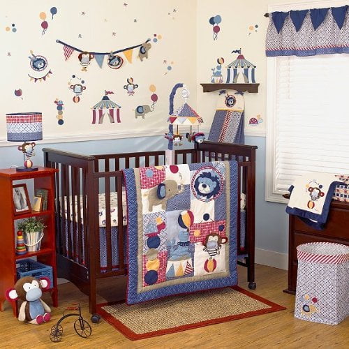 Cocalo Circus Act 4 Piece Crib Bedding Set Walmart Com Walmart Com