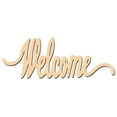 thumbnail image 2 of Hollow DIY Poplar Door Sign - Unpainted Hanging Letters - Wood Sign - Garden Decoration, 2 of 8