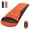 Orange, variant on QEZER Ultralight Down Sleeping Bag Adults For 3 Seasons 40℉-53℉, Camping and Traveling