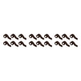 thumbnail image 3 of Cinta de kinesiología Wosthever 6 rollos para protección eficaz de los músculos tobillos parche muscular marron oscuro 3,8 cm * 5 m, 3 of 6