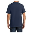 thumbnail image 5 of Mens Essential Cotton T Shirt with Pocket Navy S, 5 of 6