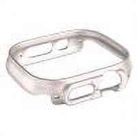 Estuche Para Reloj Inteligente Cubierta dura del marco del parachoques del reloj inteligente para PC Watch Ultra 49 mm (titanio) Likrtyny Para estrenar