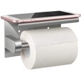 thumbnail image 1 of Porte-papier Toilette, Porte-Rouleau de Papier Toilette Sans Perçage Mural, 1 of 5