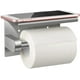 thumbnail image 1 of Portarrollos de papel higiénico sin taladro, dispensador de papel higiénico de pared, acero inoxidable 304, autoadhesivo, 1 of 5