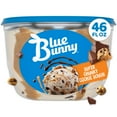 thumbnail image 2 of Blue Bunny Super Chunky Cookie Dough Premium Frozen Dessert, 46 fl oz, 2 of 12