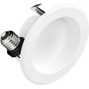Hyperikon 4 Inch LED Recessed Lighting, 9W 65 Watt Replacement, Dimmable Downlight, 3000K Soft White