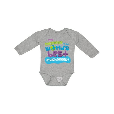 

Inktastic Psychologist Mom Baby Gift Gift Baby Boy or Baby Girl Long Sleeve Bodysuit