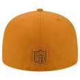 thumbnail image 4 of Men's New Era  Brown Kansas City Chiefs Color Pack A-Frame 59FIFTY Fitted Hat, 4 of 5
