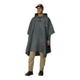 thumbnail image 2 of Frogg Toggs Ultra-Lite2 Rain Poncho for Adults, Packable Emergency Poncho, Carbon Black, One-Size, 2 of 4
