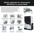 thumbnail image 4 of Ionizing Air Blower, 45 to 110CFM ESD Ionizer Fan Static Eliminator Fan Desktop Anti Static Ionizer Fan Electrostatic Discharge Fan, Ionizer Desktop Fan Eliminator for Factory, 4 of 7