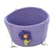 thumbnail image 5 of Hamaca colgante para animales pequeños, práctica cama con cadenas resistentes, nido para dormir para ratas Púrpura, 5 of 9
