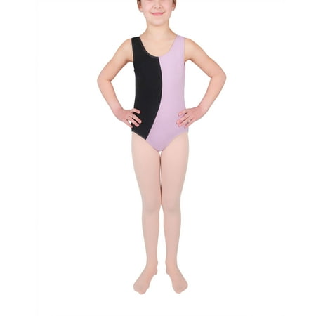 Danskin Girl's Colorblock Dance Leotard (Little Girls & Big Girls)