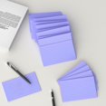 thumbnail image 7 of Topboutique Index Cards 3"x5" Lined Index Cards Flash Cards Ruled Note Cards Ruled Study Cards for Learning Note Taking and Studying for Home and Office Use,Purple,4 Packs(Total 200 Sheets), 7 of 7