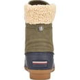 thumbnail image 3 of TOMMY HILFIGER Womens Blue Removable Insole Insulated Water Resistant Rainah Round Toe Lace-Up Duck Boots 8, 3 of 5