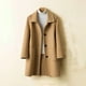 thumbnail image 4 of Chaquetas y abrigos casuales sin capucha de manga larga para mujer, cárdigan de cuello vuelto de manga larga, abrigos de invierno lisos, abrigos para mujer, 4 of 7