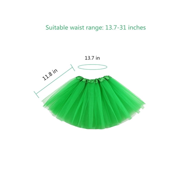Disfraces para Mujeres Accesorios de Ropa para Niños de Fiesta Del Día de San Patricio - Falda Tutu, Bandera, Gafas de Sol en Forma de Corazón, Collar de Perlas (Niños) Disfraces para Niños