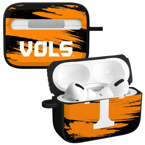 Tennessee Volunteers Paint Stripe HDX Case Cover Compatible with Apple AirPods Pro 1 & 2 by Affinity Bands