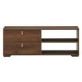 thumbnail image 6 of Gymax TV Stand Entertainment Media Center Console for TV's up to 55'' w/Drawers Walnut, 6 of 10