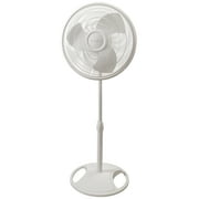 Lasko 16" Oscillating 3Speed Pedestal Fan, S16200, White