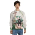 thumbnail image 4 of Easter Egg Newfoundland Bunny Ear Welcome Spring Truck All Over Print 3D Sweatshirt Unisex Merch Newfie Dog Lover Gifts - 12002, 4 of 6