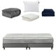 thumbnail image 1 of Colchón King Size Dicasa Vail + Box Base Cama + Almohada One + Protector Ultra + Sábanas Softy + Edredón Homy, 1 of 8