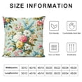 thumbnail image 5 of Leisuo Pillowcases 1000 Thread Floral Printed Pillow Cases Lavender Purple Flowers Print Pillow Cover, 5 of 5